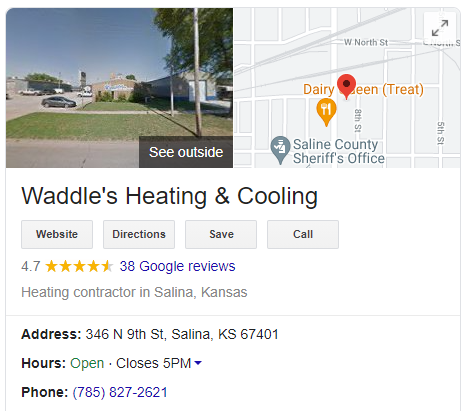 waddle's heating and cooling