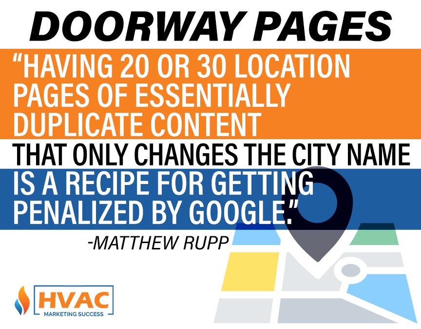 GOOGLE rank for multiple locations