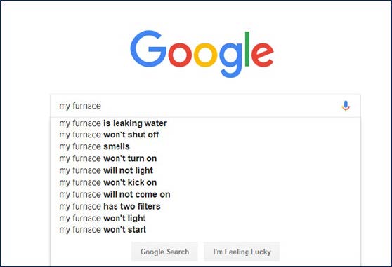 GOOGLE SEARCH FURNACE